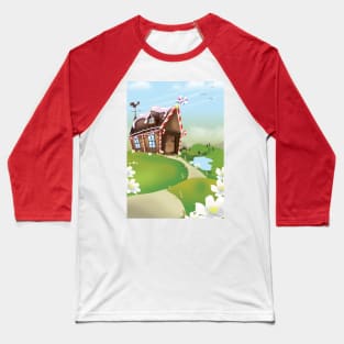 Candy House Baseball T-Shirt